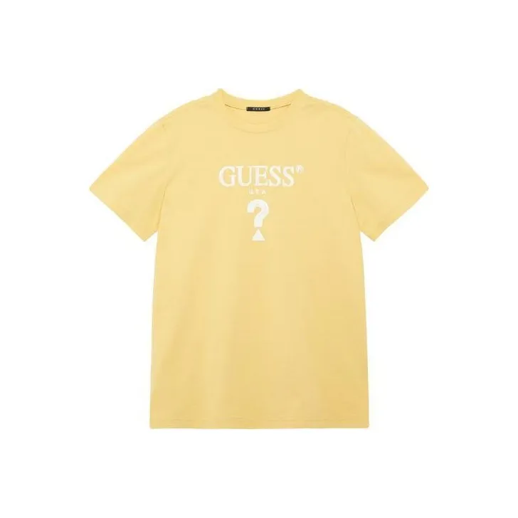GUESS T-Shirts Unisex Yellow-0