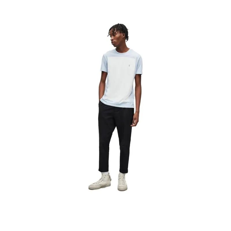 ALLSAINTS T Shirts Men Blue And Pink White-0