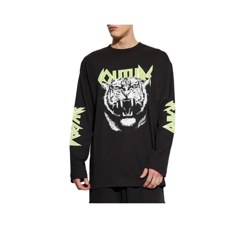 VERSACE JEANS COUTURE Tiger print T shirt-1