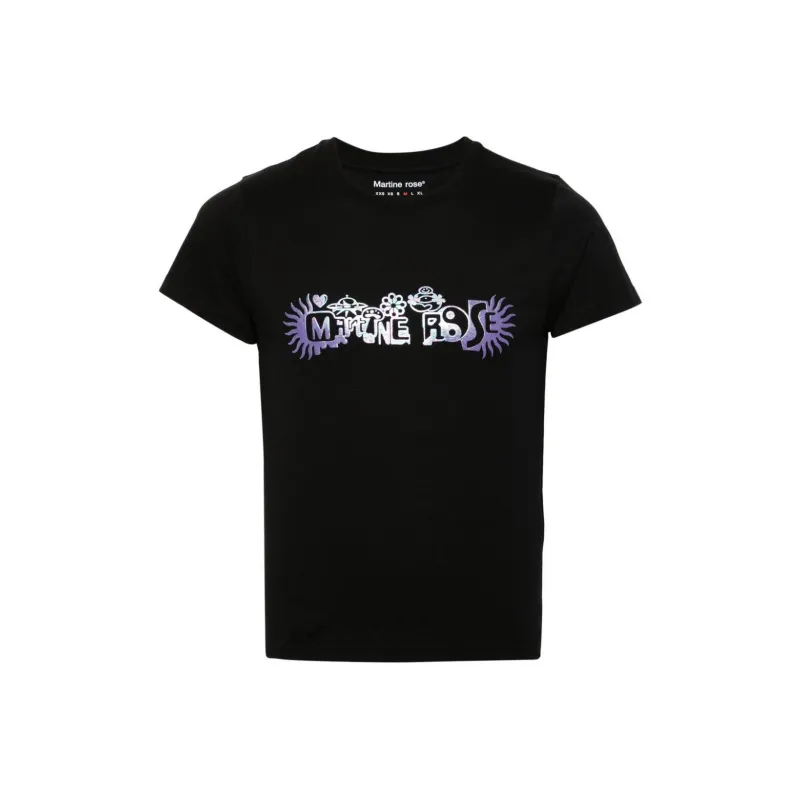 Martine Rose Logo print Cotton T shirt-0