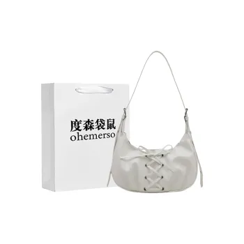 Dusen Kangaroo PU Crossbody Bag Women's Multicolor