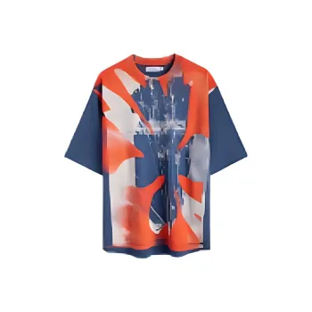 Calvin Klein T Shirts Men Sparrow Blue CFA