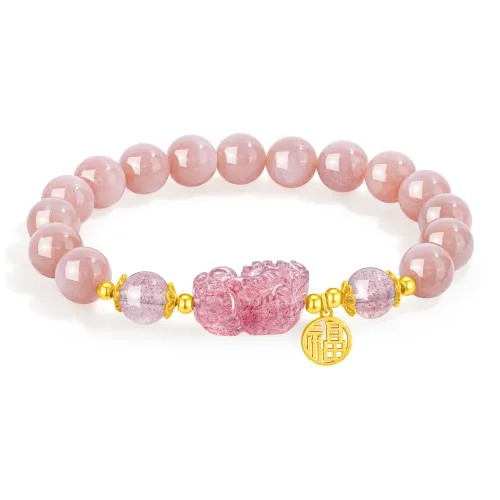 Lao Feng Xiang Crystal Bracelets Unisex