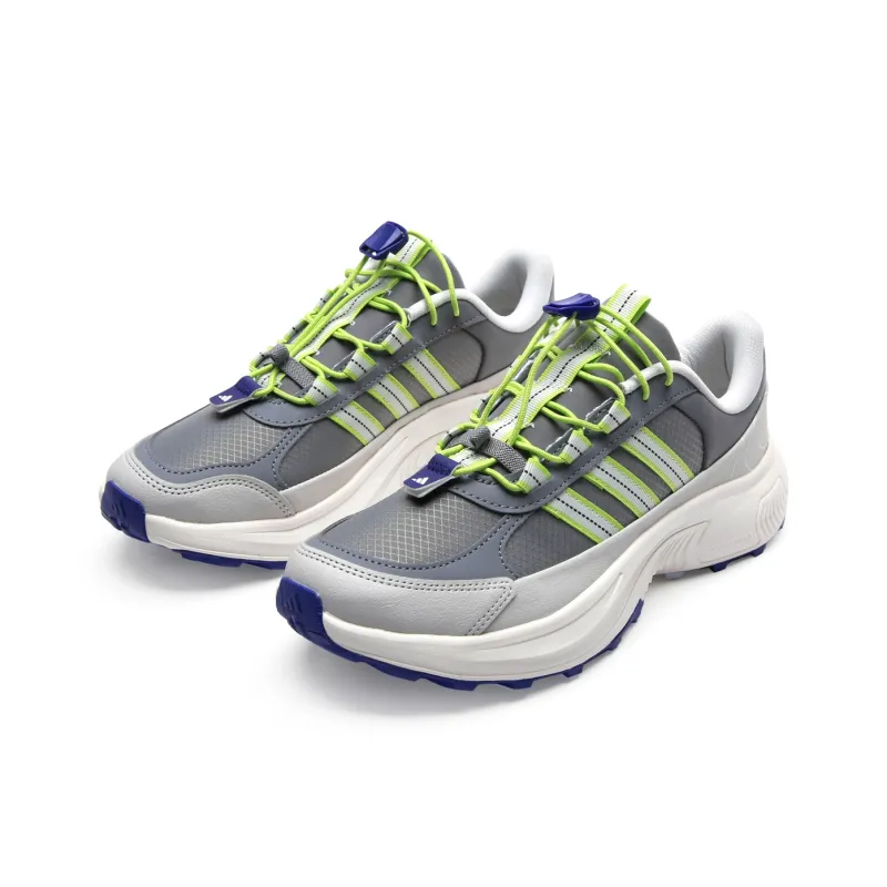Adidas ROAM WANDER Anti-Slip Wear-Resistant Low-Top Casual Running Shoes Unisex Gray-4