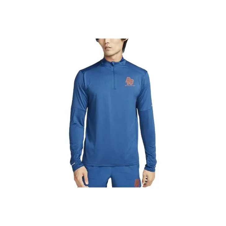 Nike Running Energy T-Shirt Men's Courtyard Blue-0