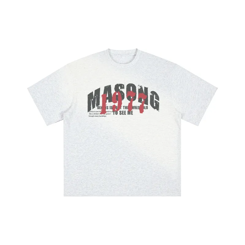 Masongarments T Shirt Unisex Cream-9