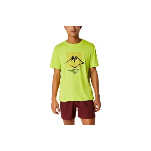 Asics FUJInormal LOGO SS TOP T-Shirt Men's Green