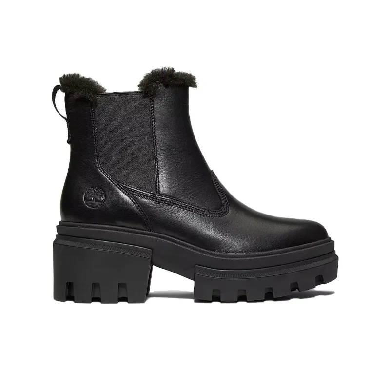 Timberland Everleigh Short Chelsea Boots Women's Black-1