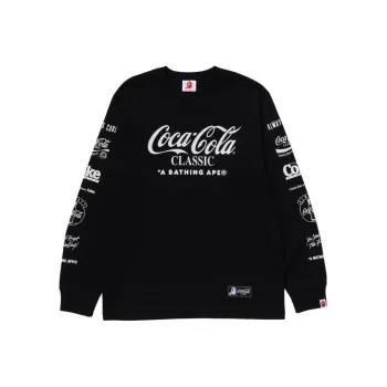 A BATHING APE X Coca Cola Milo L/S Tee