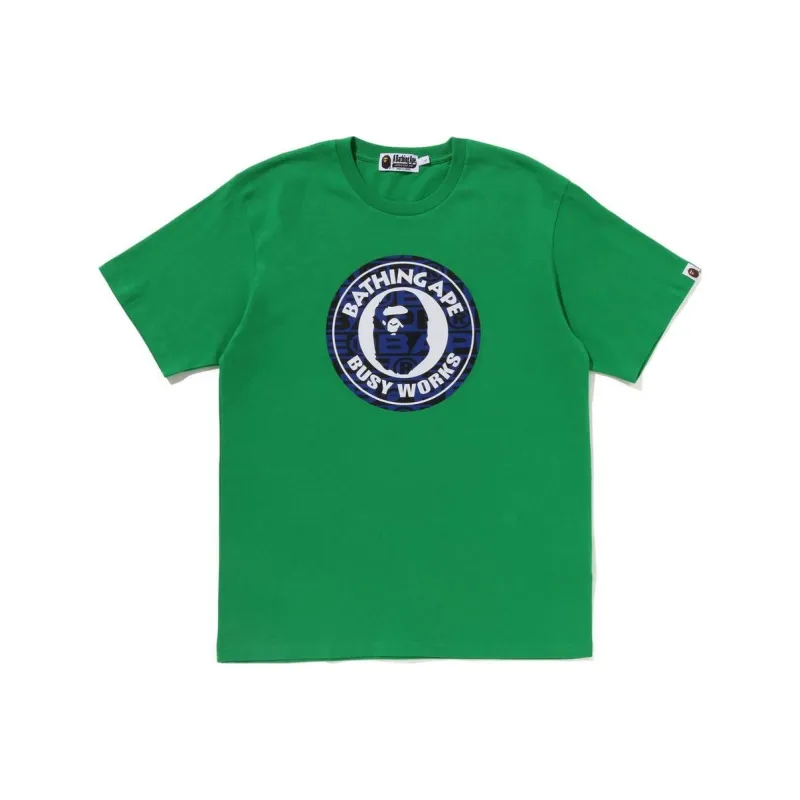 Bape Lux Sport Pattern Busy Works Tee-1