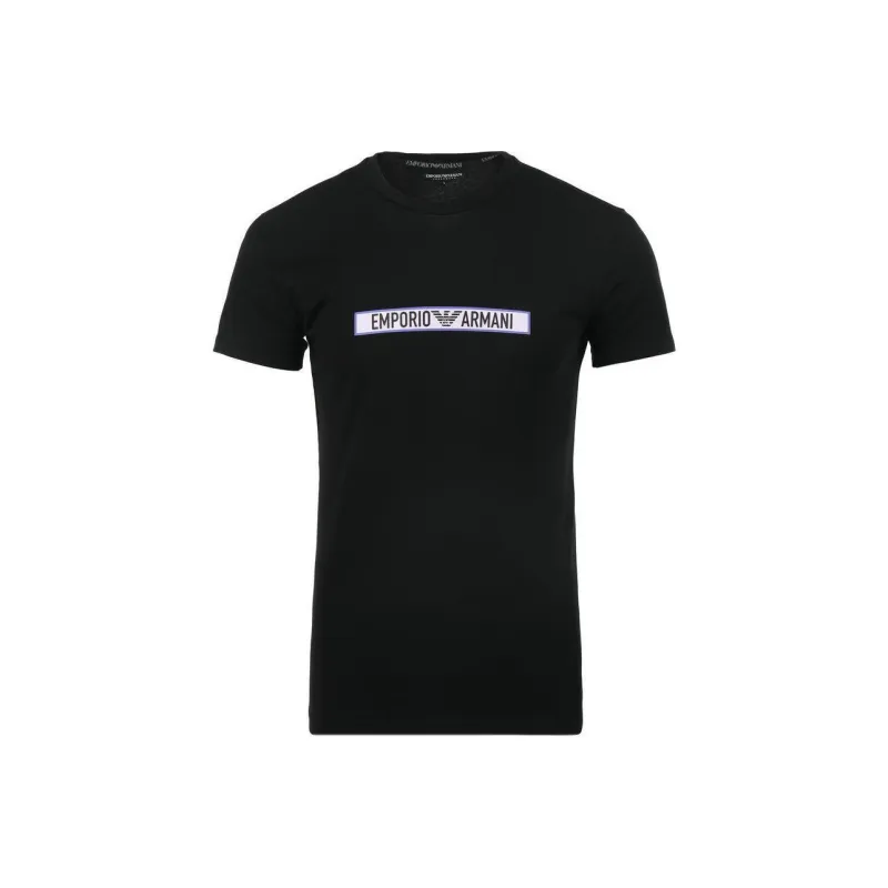 EMPORIO ARMANI SS24 T Shirt Men's Black-0