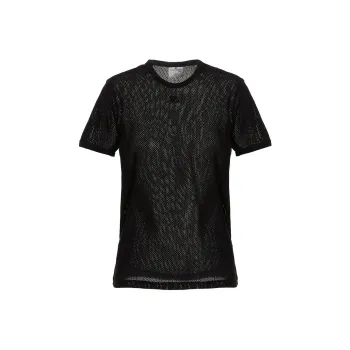 COURREGES Ac Mesh Crewneck T Shirt