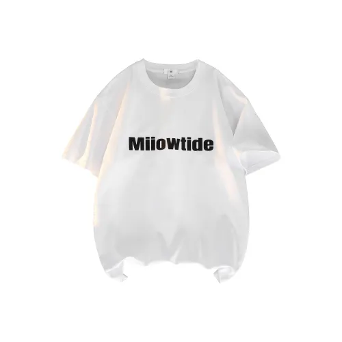 MIIOW Trendy Party Collection Cooling Summer Collection Summer Short Sleeved T Shirts Unisex