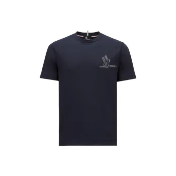 Moncler Grenoble Series T Shirt Men's Dark Blue