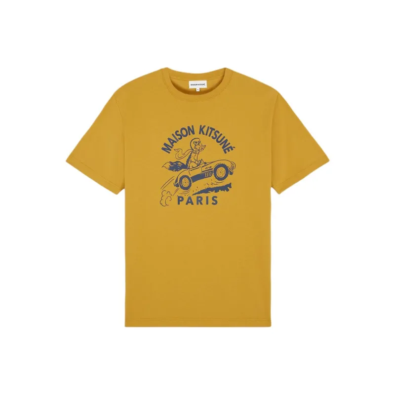 Maison Kitsune Logo print T shirt-0