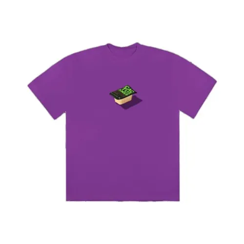 Travis Scott T Shirts Men Purple
