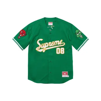 Supreme Mitchell & Ness Downtown Hell Baseball Jersey