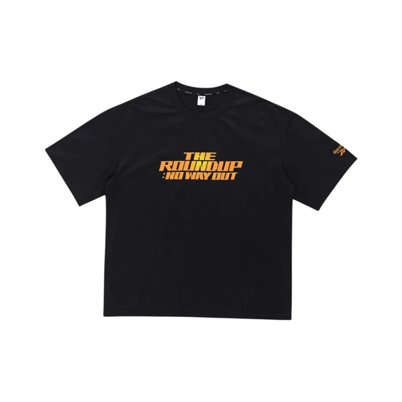 Reebok T Shirts Unisex Black-0