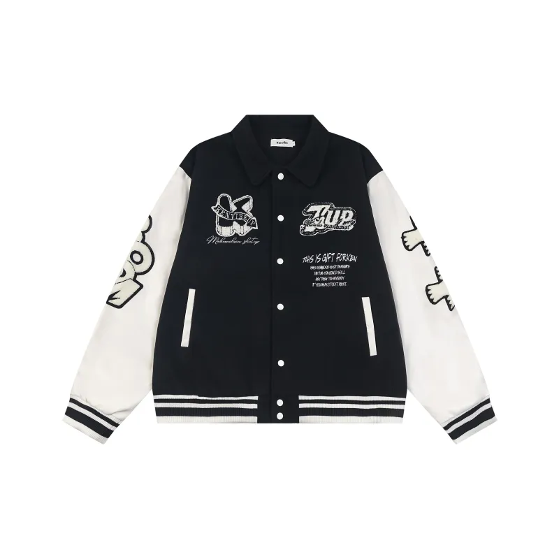 Fall Essentials Baseball Jacket Unisex-8