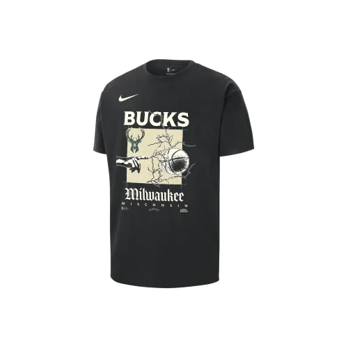 Nike Milwaukee Bucks Courtside Men's Nike Nba Max90 T Shirt