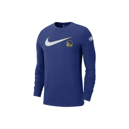 Nike Golden State Warriors Swoosh Essential Men's Nike Nba Long Sleeve T Shirt