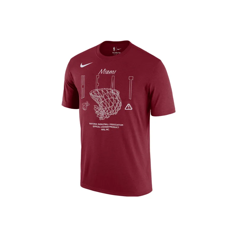 Nike Miami Heat Courtside Max90 Men's Nike Nba T Shirt-0