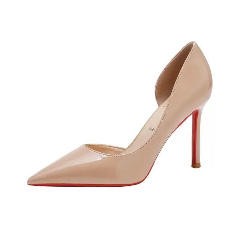 CZRSK Slim Heel High Heels Women's-4