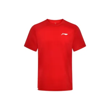 LiNing Badminton Series T Shirt Unisex Red