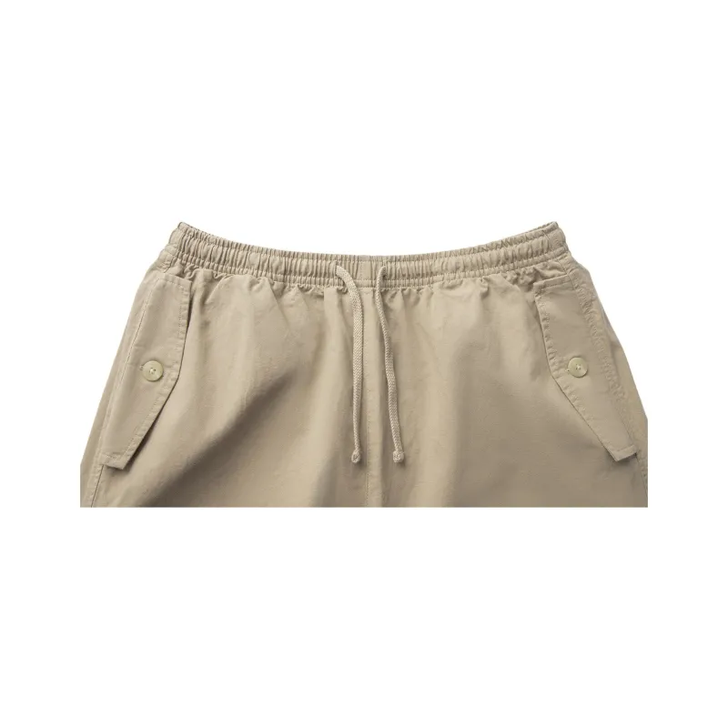 LiNing x GUGONG LIANMINGKUAN Chinese Culture Series Casual Pants Women's Coffee Foam Umber-2