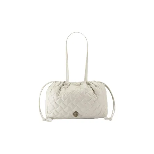 Kurt Geiger London Kensington Leather Tote Bag Shopping Bag Shoulder Bags Women's Bone White