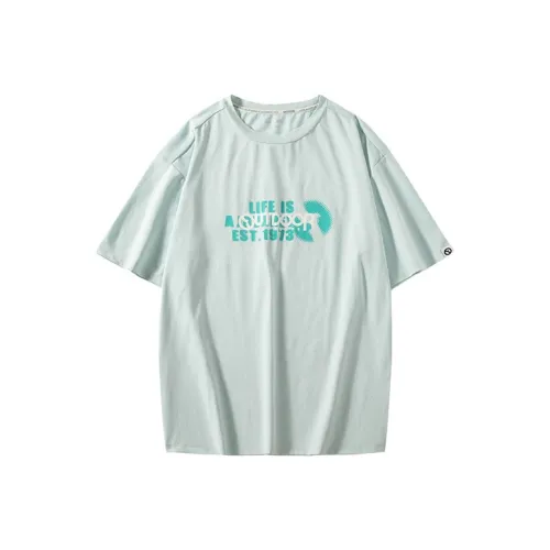 OUTDOOR PRODUCTS Drop Shoulder Sleeve T-Shirt Men's Aloe Vera Green
