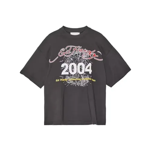Ed Hardy T-Shirts Men Dark Marble E1PCM067
