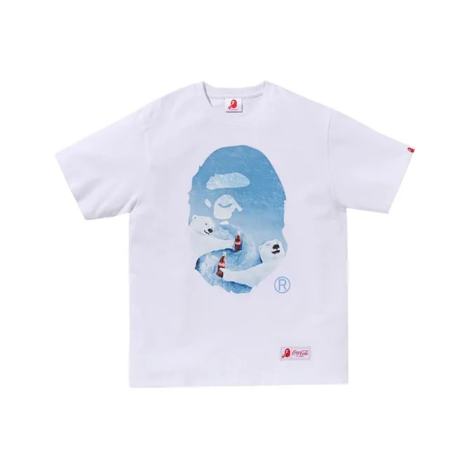 Bape X Coca Cola Photo Ape Head Tee-2