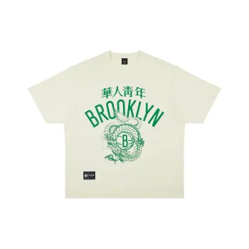 OCCUPY Drop Shoulder Sleeve T Shirt Unisex Ecru