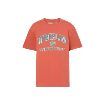Timberland Outdoor Utility Short Sleeve Graphic T-Shirt T-Shirt Men's Orange