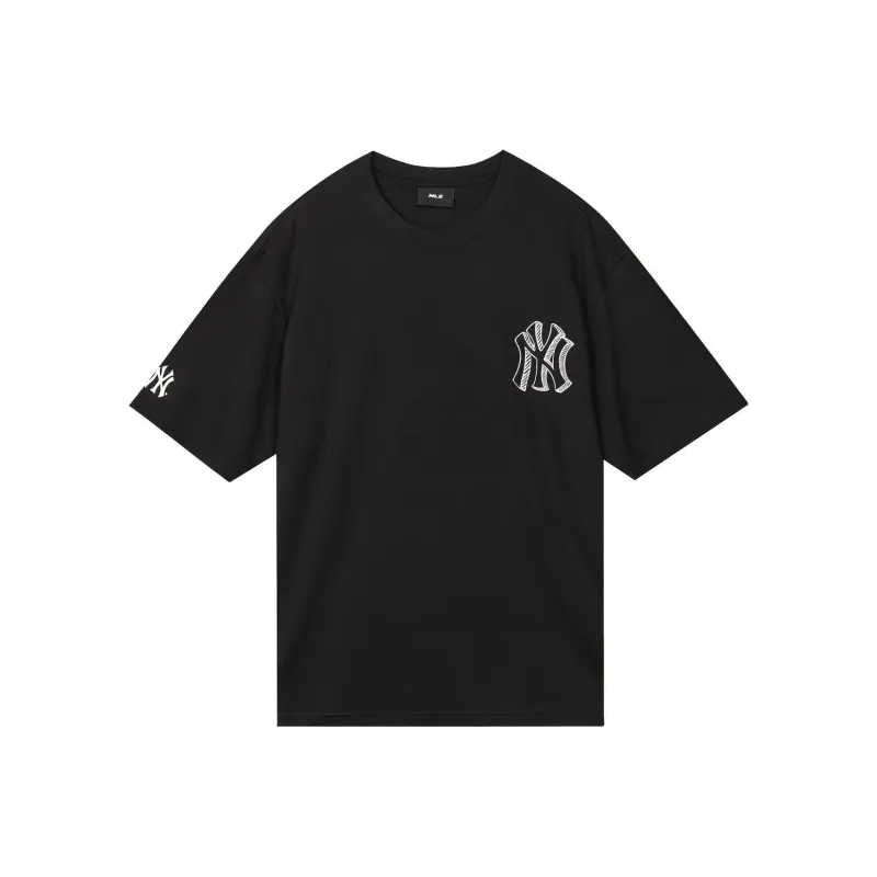 MLB New York Yankees T Shirts Unisex Black-0