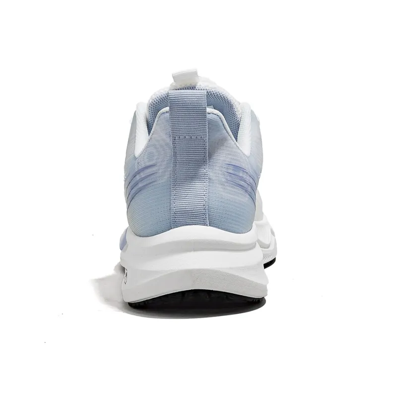 Warrior Wear Resistant Slip Resistant Coverage Low Top Casual Running Shoes Women's White Purple Yellow-4