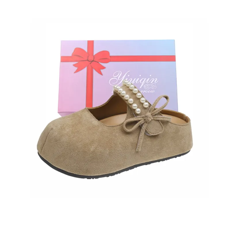 Take The Qin Rubber Sole Slip Resistant Closed Toe Slippers Women's Gift Box Set-12