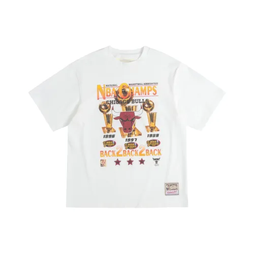 Mitchell & Ness T Shirt Unisex White