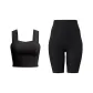 Starburst Black Tank Top+Starburst Black Shorts