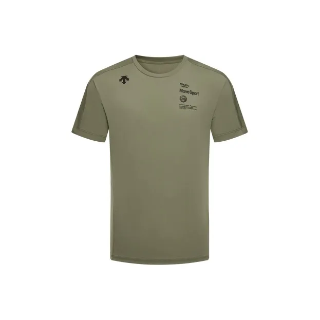 DESCENTE Set in Sleeve T Shirt Men's-5