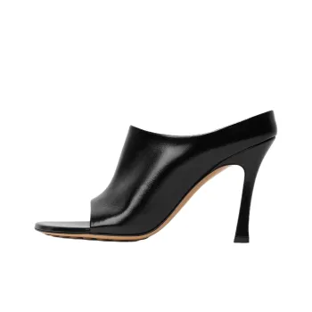 Bottega Veneta Slide Slippers 9cm Women's Black