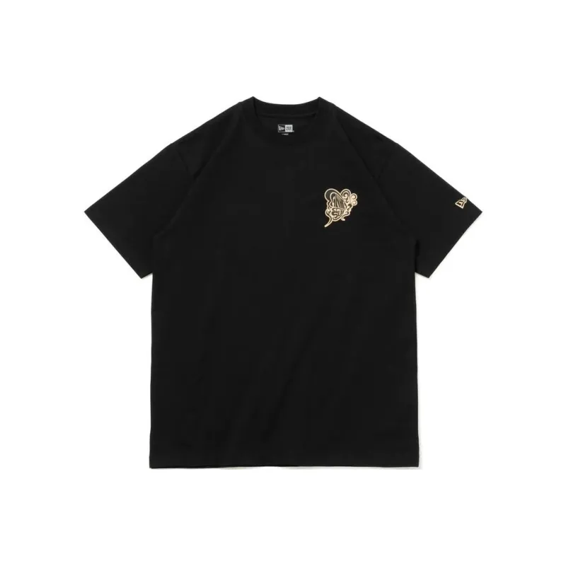 Anna Sui X New Era ANNA SUI Co-brand T-Shirts Unisex Black-0