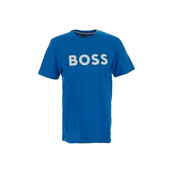 BOSS Logo print Cotton T shirt