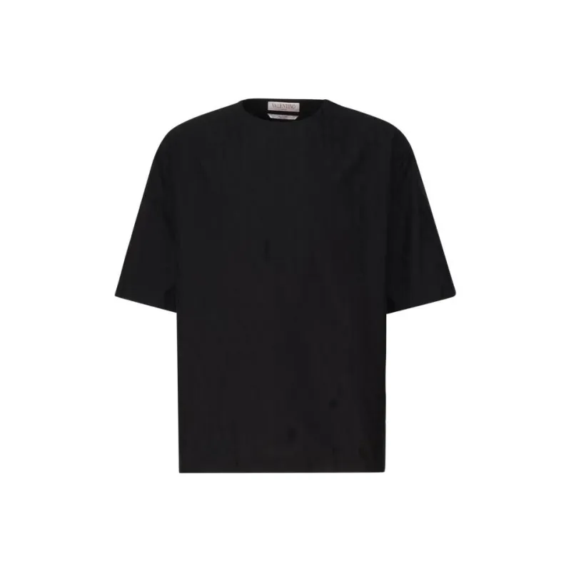 Valentino Toile Iconographe Crewneck Short Sleeved T Shirt-0