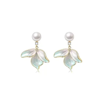 Rhymes Gold Plated Copper Earrings Women's