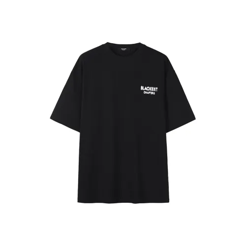 BLACK OF EXIT 남녀공용 티셔츠