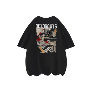 Small Columns Under The Sea T Shirt Unisex Black