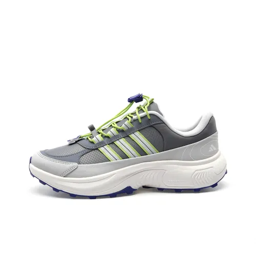 Adidas ROAM WANDER Anti Slip Wear Resistant Low Top Casual Running Shoes Unisex Gray