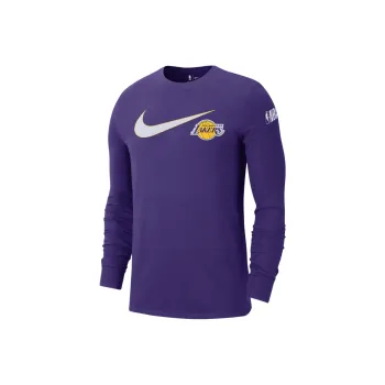 Nike Los Angeles Lakers Swoosh Essential Men's Nike Nba Long Sleeve T Shirt